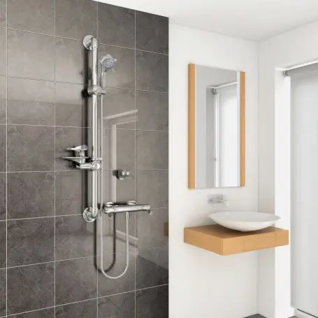 Arka Care thermostatic mixer shower