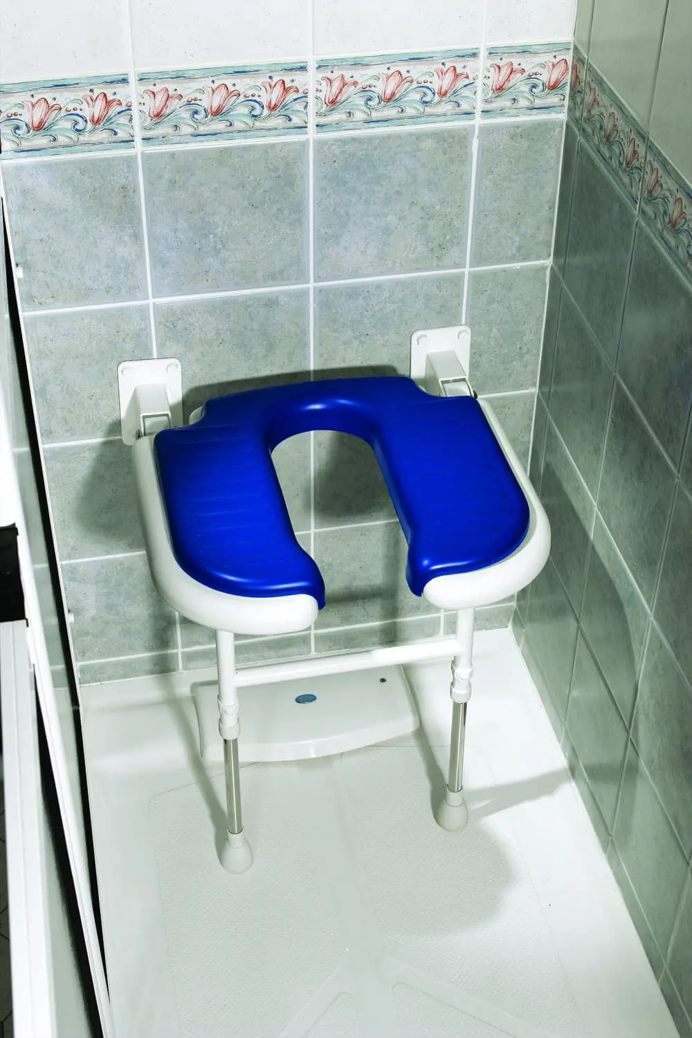 Padded shower seat