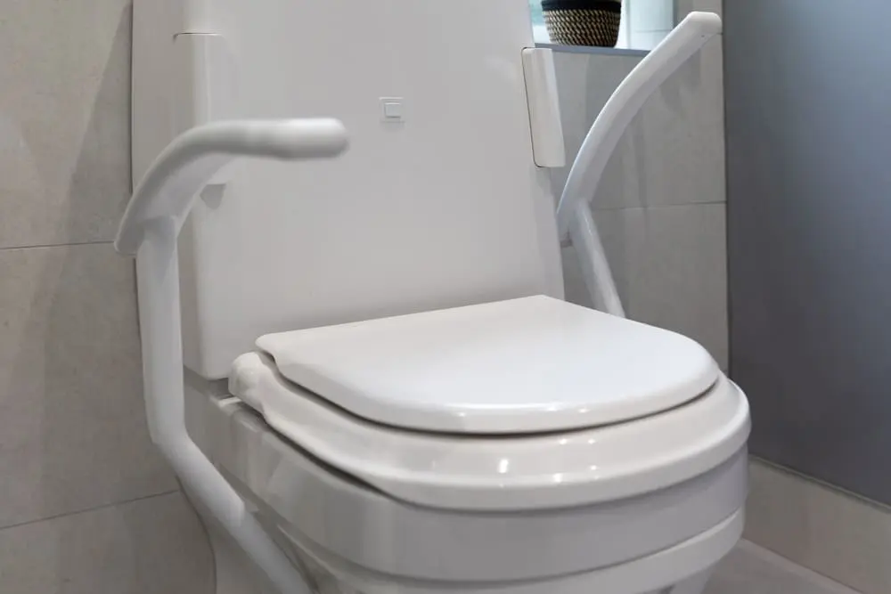 Closomat toilet up Close