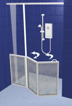 Wet Room Former 1500×1000 - Absolute Mobility