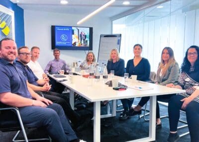 Photo from an inclusive design workshop our team attended with the excellent Proudlock Associates