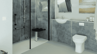 Level Access Walk In Shower